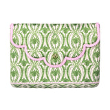 Lilly Pulitzer Laptop Sleeve & Pouch Set — Textured Palm Stripe 🌴