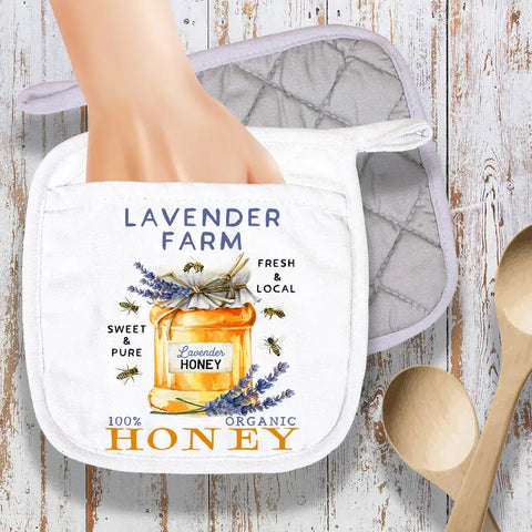 Pot Holder - Lavender Farm Honey