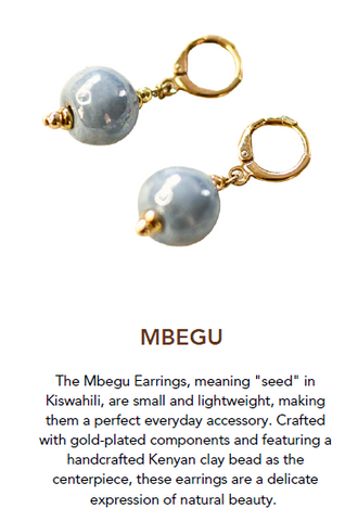 🌤 Mbegu Earrings