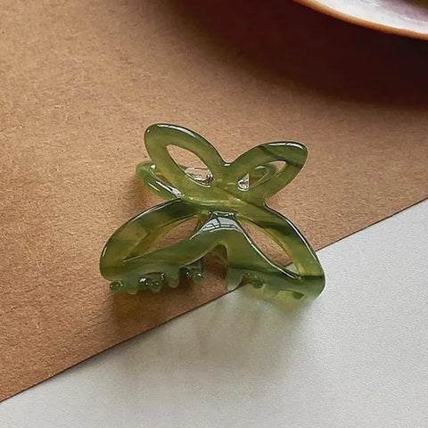 ✨Mini Butterfly Acetate Hair Claw-Green