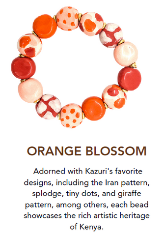 🌞 Orange Blossom Bracelet