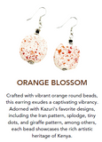 🔥 Orange Blossom Earrings