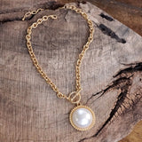 “Trailblazer” Pearl Statement Necklace Sweet Briar Style 💫🌹
