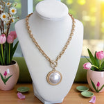 “Trailblazer” Pearl Statement Necklace Sweet Briar Style 💫🌹