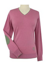 ✨ Pink & Moss Essex Classics "Trey" V-Neck Sweater