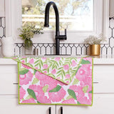 🌸 Poppy Papaver Eco Kitchen Tea Towel 🌸