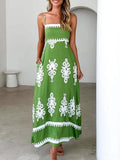 🌿 Summer Temperament Slim Backless Suspender Dress