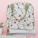 🌸 Small Lunch Tote – Woodland Floral 🌿