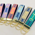 🔑🐴 Snaffle Bit Key Fobs – Lavender