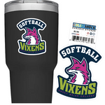 Sweet Briar College Softball Vixens Sticker