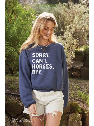 🐴 Sorry. Can’t. Horses. Bye Midnight