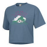 Limited Edition-Boxy Tee Comfort Wash Saltwater