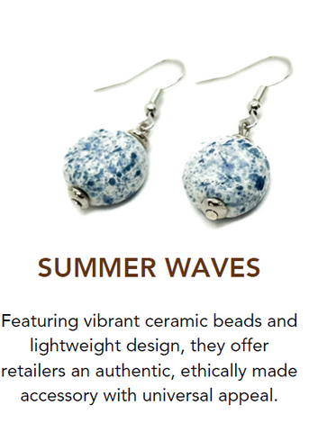 🌤️ Summer Waves Earrings