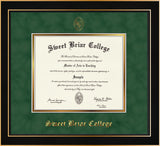 Diploma Frame - Honors Black Satin