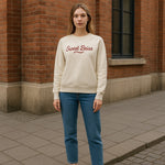 🧵 Sweet Briar Embroidered Fleece Crew – League 1991 Collection