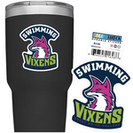 Sweet Briar College Swimming Vixens Sticker