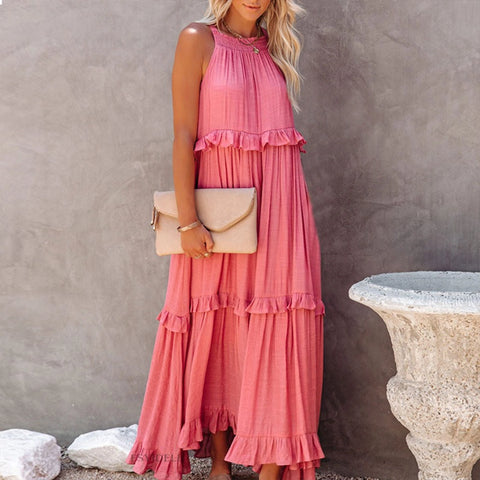 🌸 Sweet Briar Sunset Maxi Dress