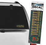 🏐 Show your Vixen pride wherever you drive! Volleyball Car Decal