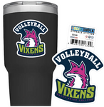 Sweet Briar College Volleyball Vixens Sticker