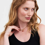 Sweet Briar Rose Pearl Gold Chain Necklace 🌹