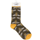 🐝 Sweet Briar Honey Bee Socks – Garden Collection