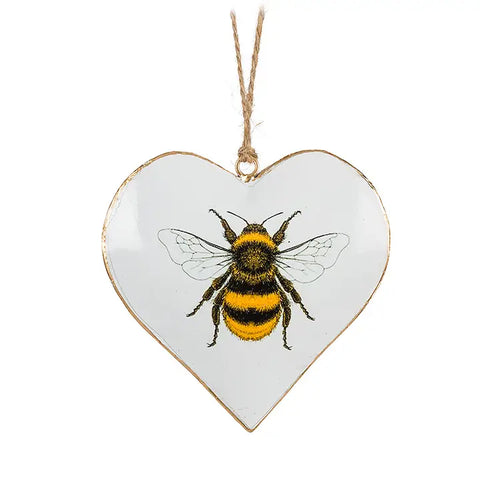 🐝 Bee Heart Ornament