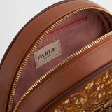Bumble Bee Tan Circle Purse by Fable England 🐝