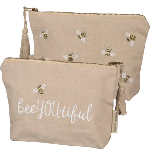 🐝 BeeYOUtiful Zipper Pouch