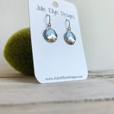 🏔️ Stained Glass Tiny Mountain Earrings