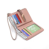 🌸✨ New Small Fresh Multifunctional Card Holder Black