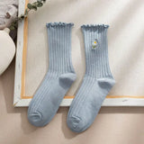 🌼🧦 Everyday Comfort, Sweet Briar Style-Blue