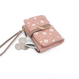 🌸✨ New Small Fresh Multifunctional Card Holder Black