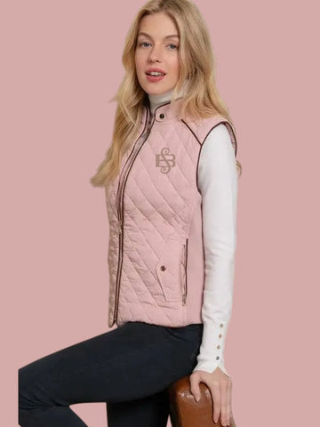 ✨ Sweet Briar Quilted Vest – Elegant & Timeless ✨