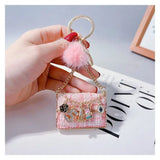 💖 Chanel Style Pink Purse Keychain Charm