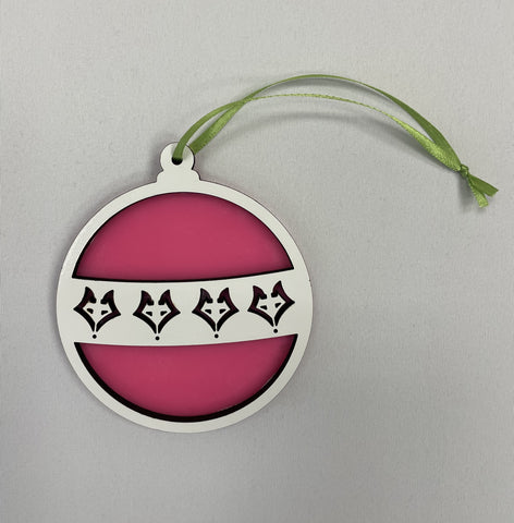 Ornament - Vixen Pink