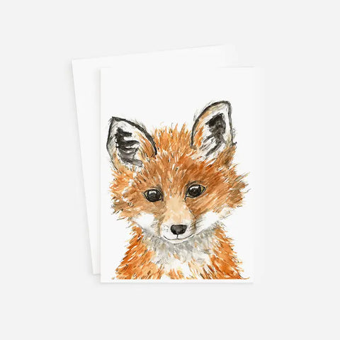 Greeting Card - Fox