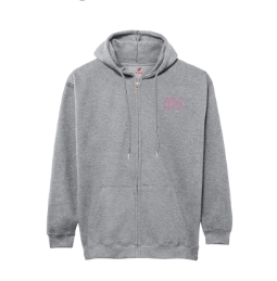 Hooded Sweatshirt Full Zip - Athletic Heather