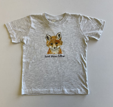 Toddler Tee Shirt - Fox Ash