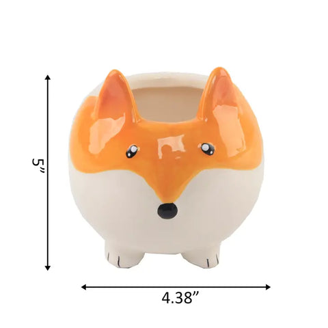 Fox Ceramic Planter - Large