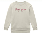 🧵 Sweet Briar Embroidered Fleece Crew – League 1991 Collection
