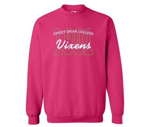 Crew Sweatshirt - Hot Pink