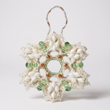 🎀 Debbie Olander ’76 Handcrafted Beaded Snowflake Ornaments