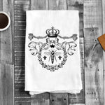 Tea Towel - Queen Bee Wreath