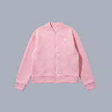 Quilted Zip-Up Bomber Jacket – Sachet Pink