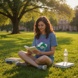 Limited Edition-Boxy Tee Comfort Wash Saltwater