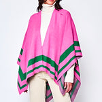 Strap Closure Poncho