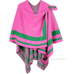 Strap Closure Poncho