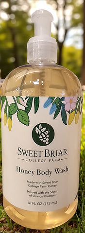🍊 Sweet Briar College Farm Honey Body Wash-Orange Blossom