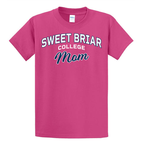 Short Sleeve Tee Shirt - Mom Pink
