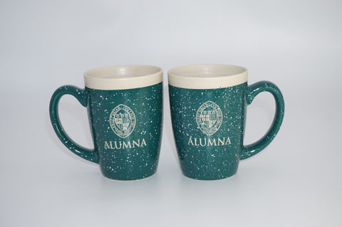 Mug Alumna Forest Green With SBC Seal